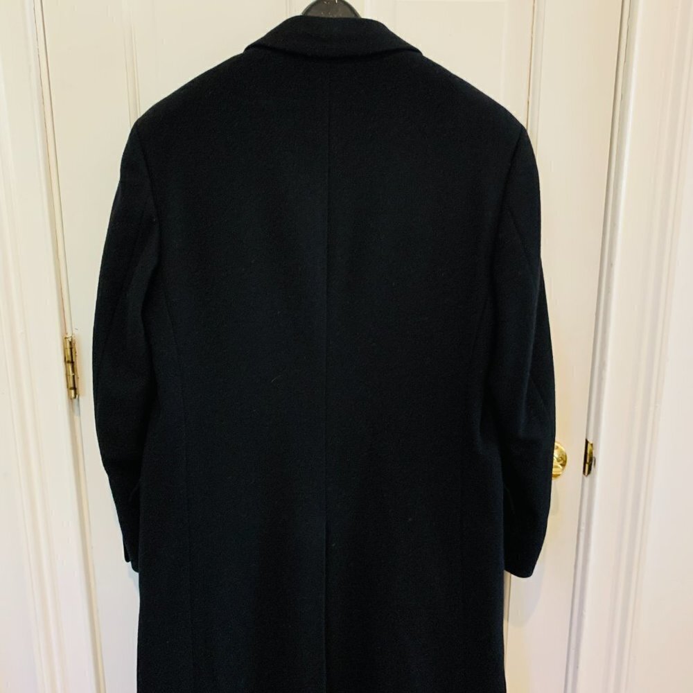 Vintage Polo University Club Ralph Lauren Men's Over Coat Top Coat Size 40 R - Picture 13 of 15
